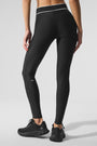 Airlift High-Waist Alignment Legging - Black/White