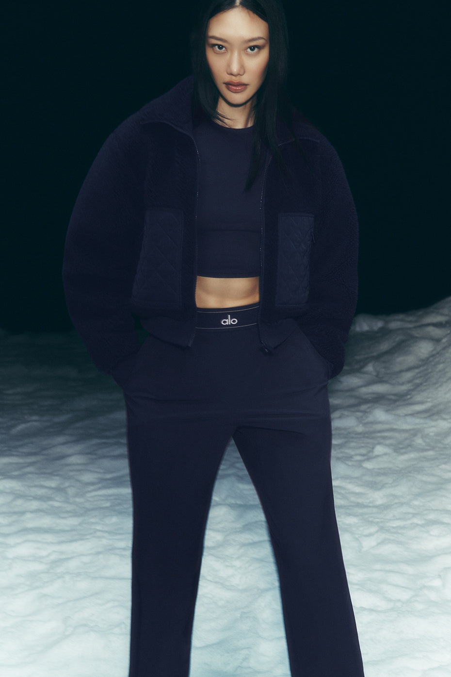 Suit Up Trouser (Long) - Navy