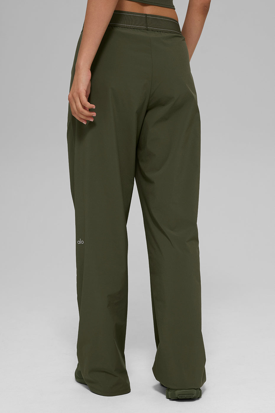 Suit Up Trouser (Long) - Green Olive