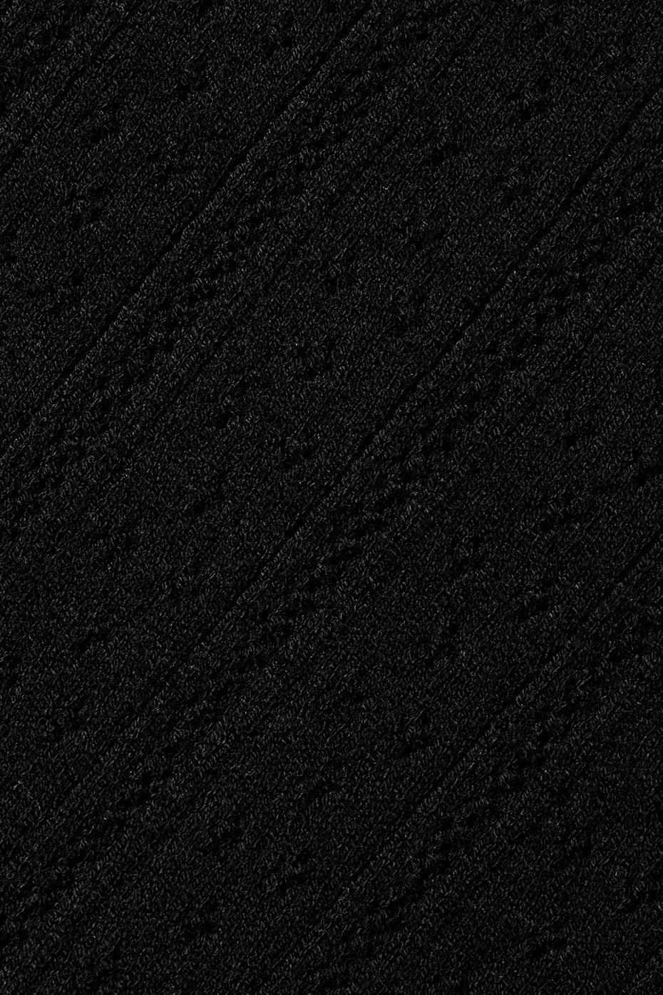 Pointelle Sweater High-Waist Be Mine Legging - Black