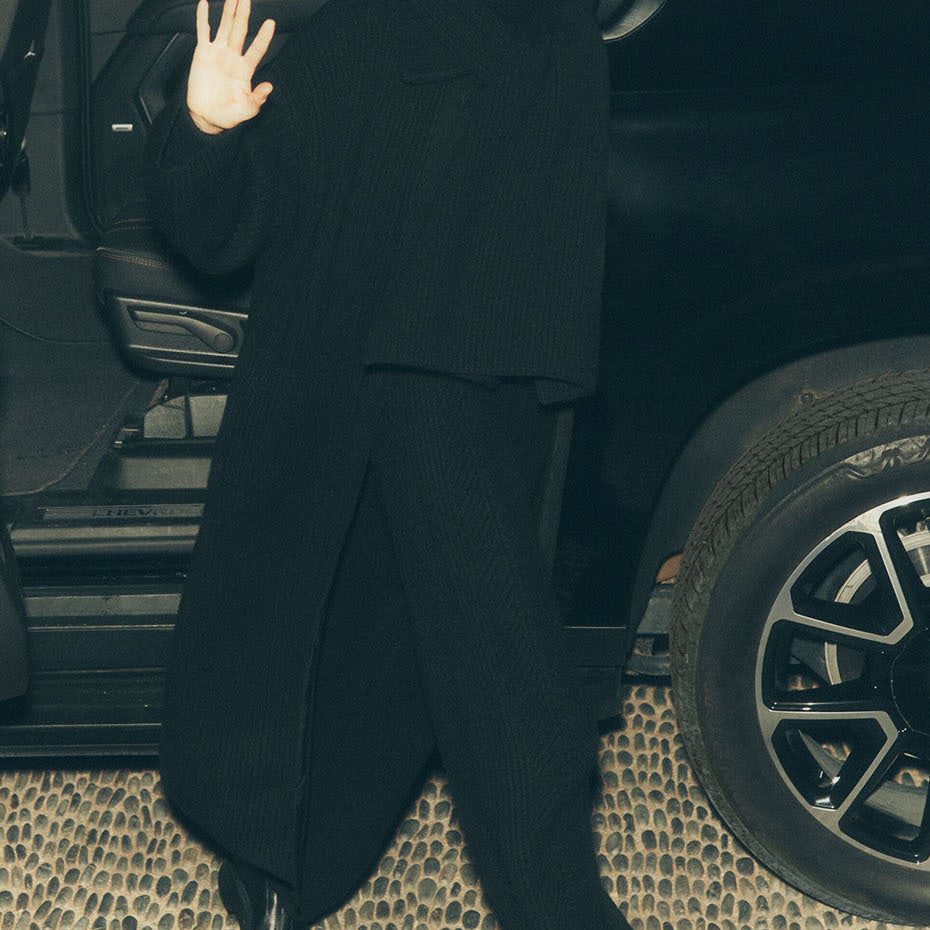 Winter Magic Cashmere Wide Leg Pant - Black