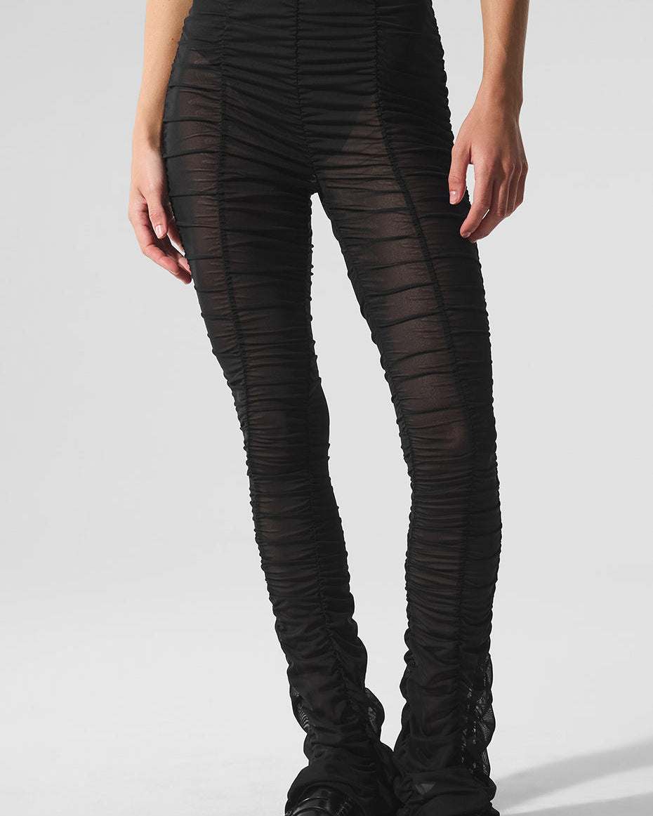 Airlift Mesh High-Waist Cherish Legging - Black