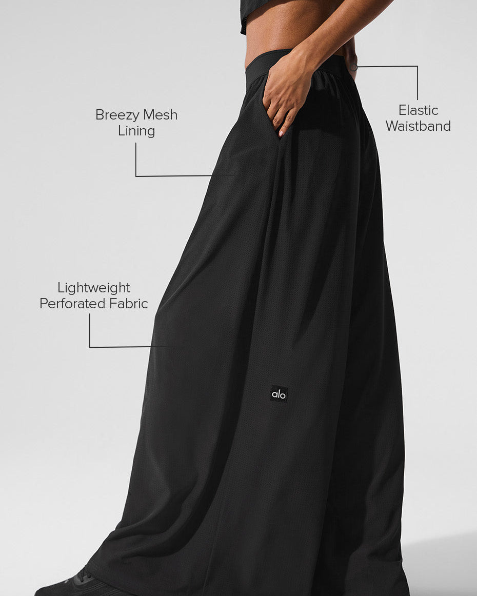 Mesh Mirage Trouser - Black