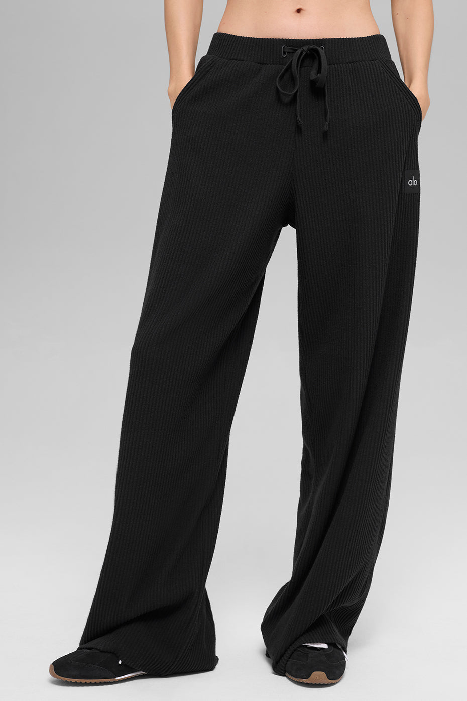 Muse Wide Leg Pant - Black