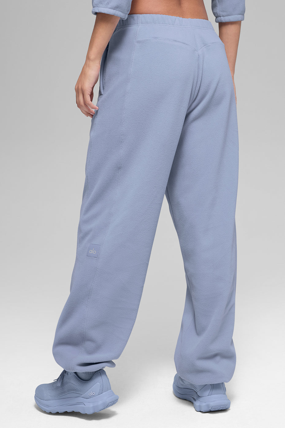 Polar Fleece High-Waist Retreat Jogger - Winter Frost