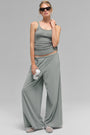 Breezy Wide Leg Pant (Regular) - Lunar Grey