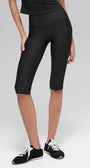 16'' High-Waist Airlift Capri - Black