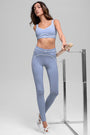 Airbrush High-Waist Heart Throb Legging - Winter Frost/White