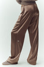 Silk Luminous Pant (Long) - Alpine Cocoa