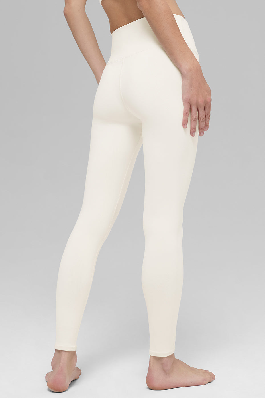 High-Waist Airbrush Legging - Ivory