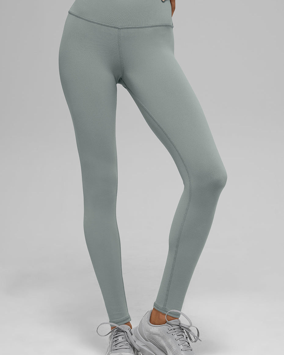 High-Waist Airbrush Legging - Lunar Grey