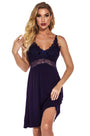 Knit and Lace Chemise