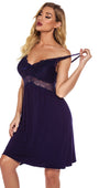Knit and Lace Chemise