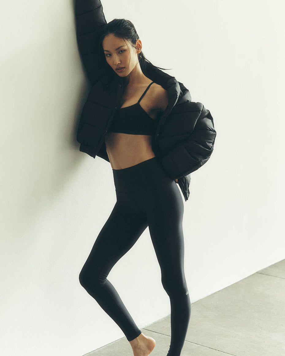 High-Waist Airlift Legging - Black