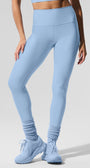 High-Waist Airlift Legging - Seashell Blue