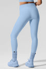 High-Waist Airlift Legging - Seashell Blue