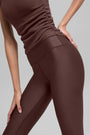 High-Waist Airlift Legging - Brownstone