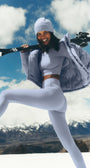 7/8 High-Waist Airbrush Legging - Winter Frost