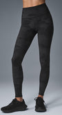 High-Waist Camo Vapor Legging - Black Camouflage