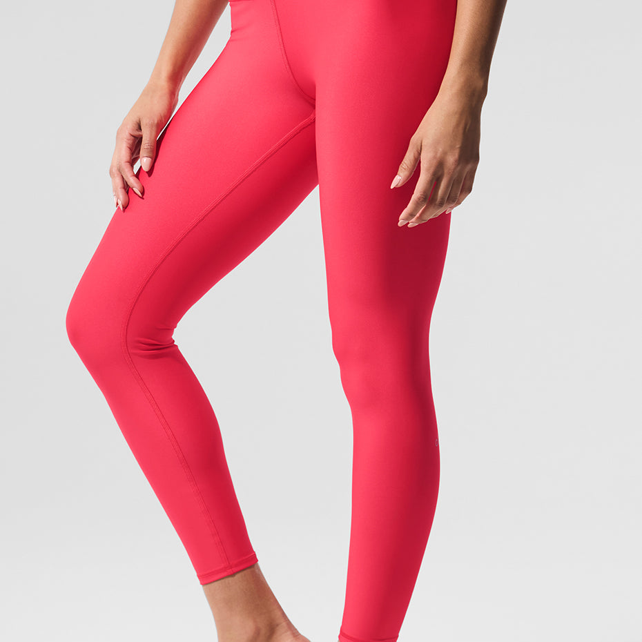 7/8 High-Waist Airlift Legging - Candy Red
