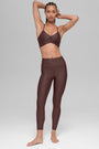 7/8 High-Waist Airlift Legging - Brownstone