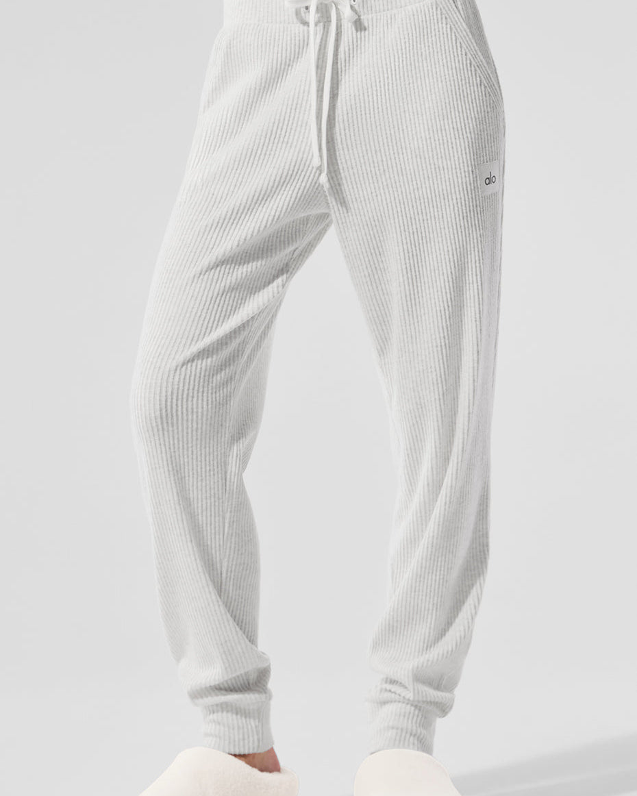 Muse Sweatpant - White Heather