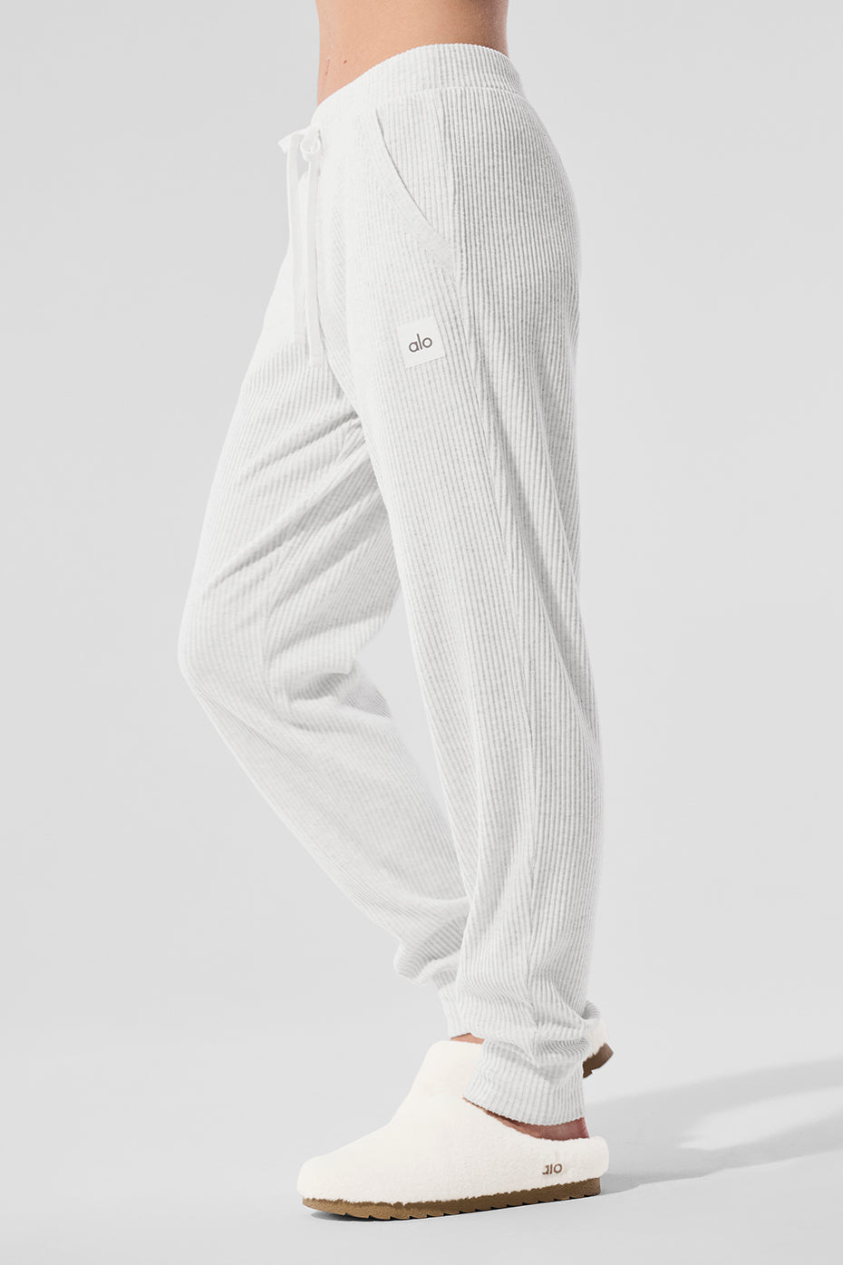 Muse Sweatpant - White Heather