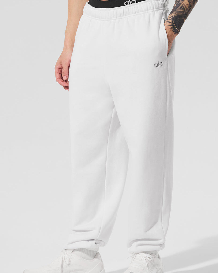 Accolade Sweatpant - White