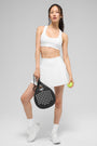 Grand Slam Tennis Skirt - White