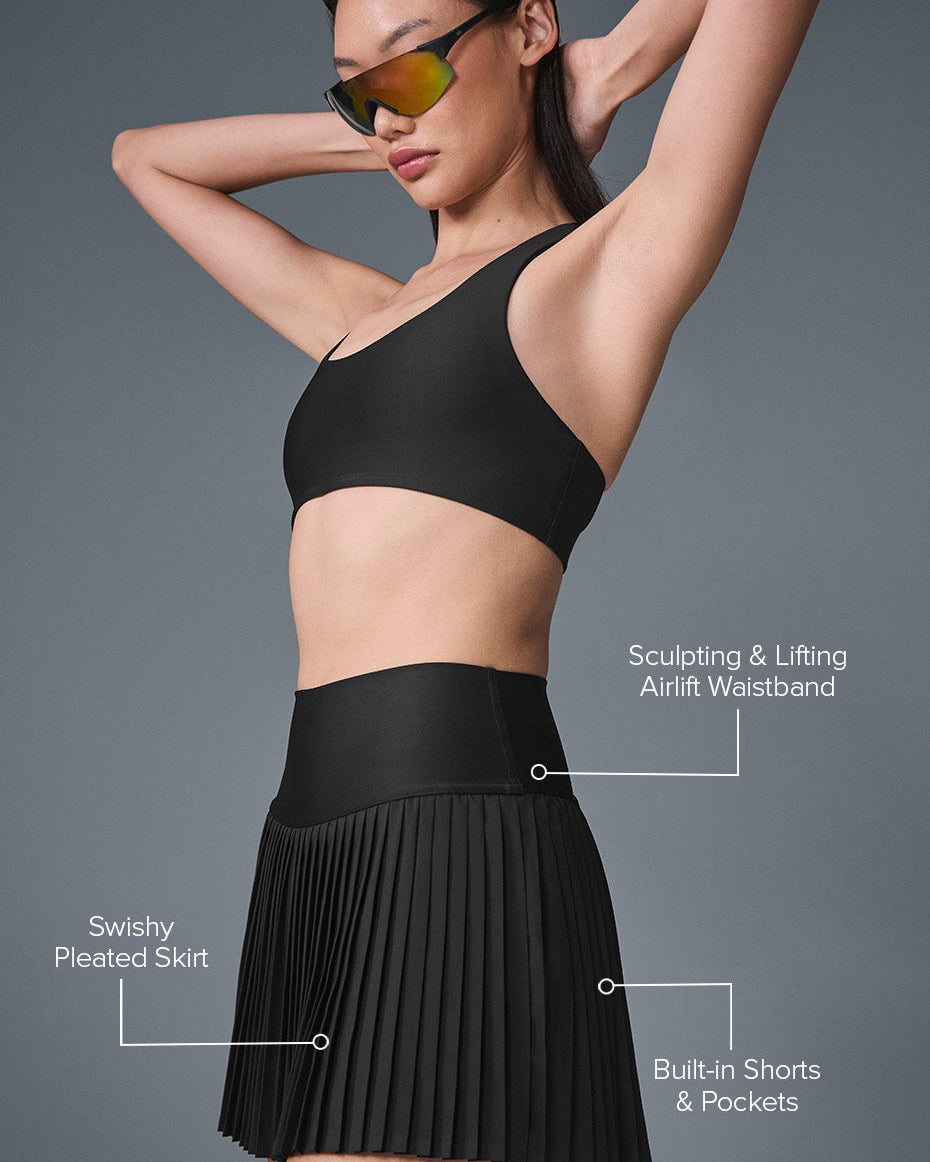 Grand Slam Tennis Skirt - Black