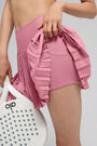 Grand Slam Tennis Skirt - Pink Wild Rose