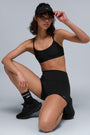 3" High-Waist Airlift Short - Black