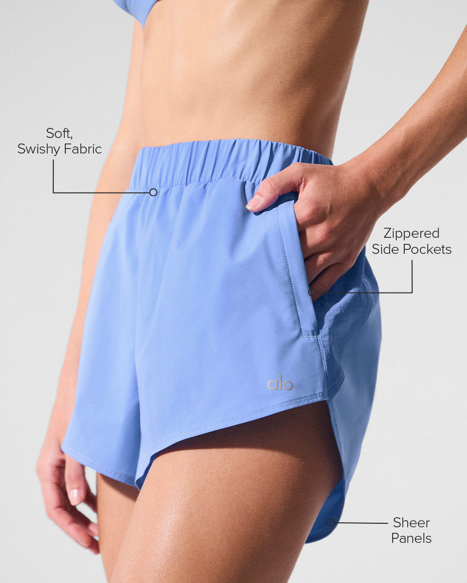 Playmaker Dolphin Short - Crystal Clear Blue