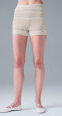 Sport Play High-Waist Knit Short - Ivory/Alabaster