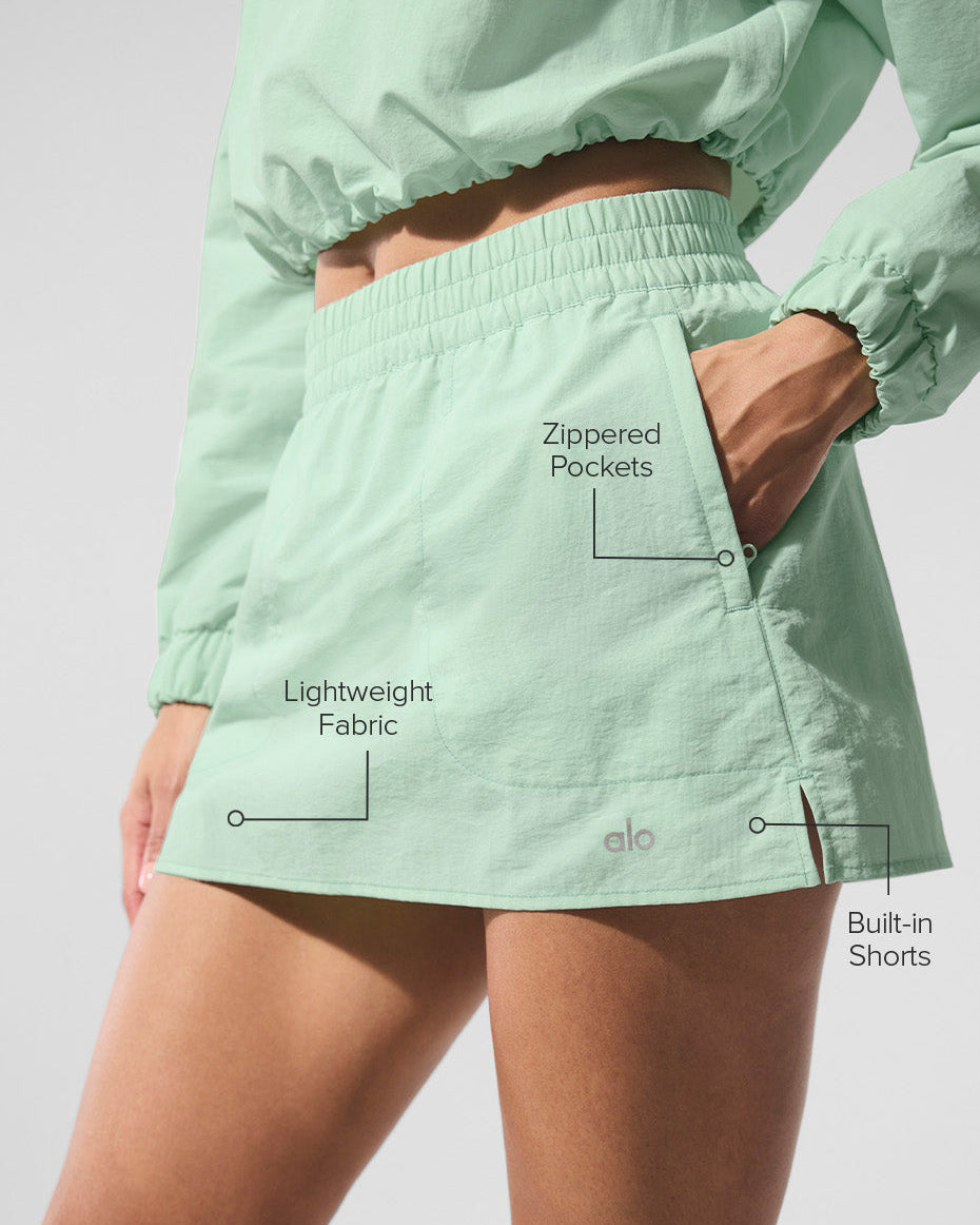 Alumni Tennis Skirt - Spearmint