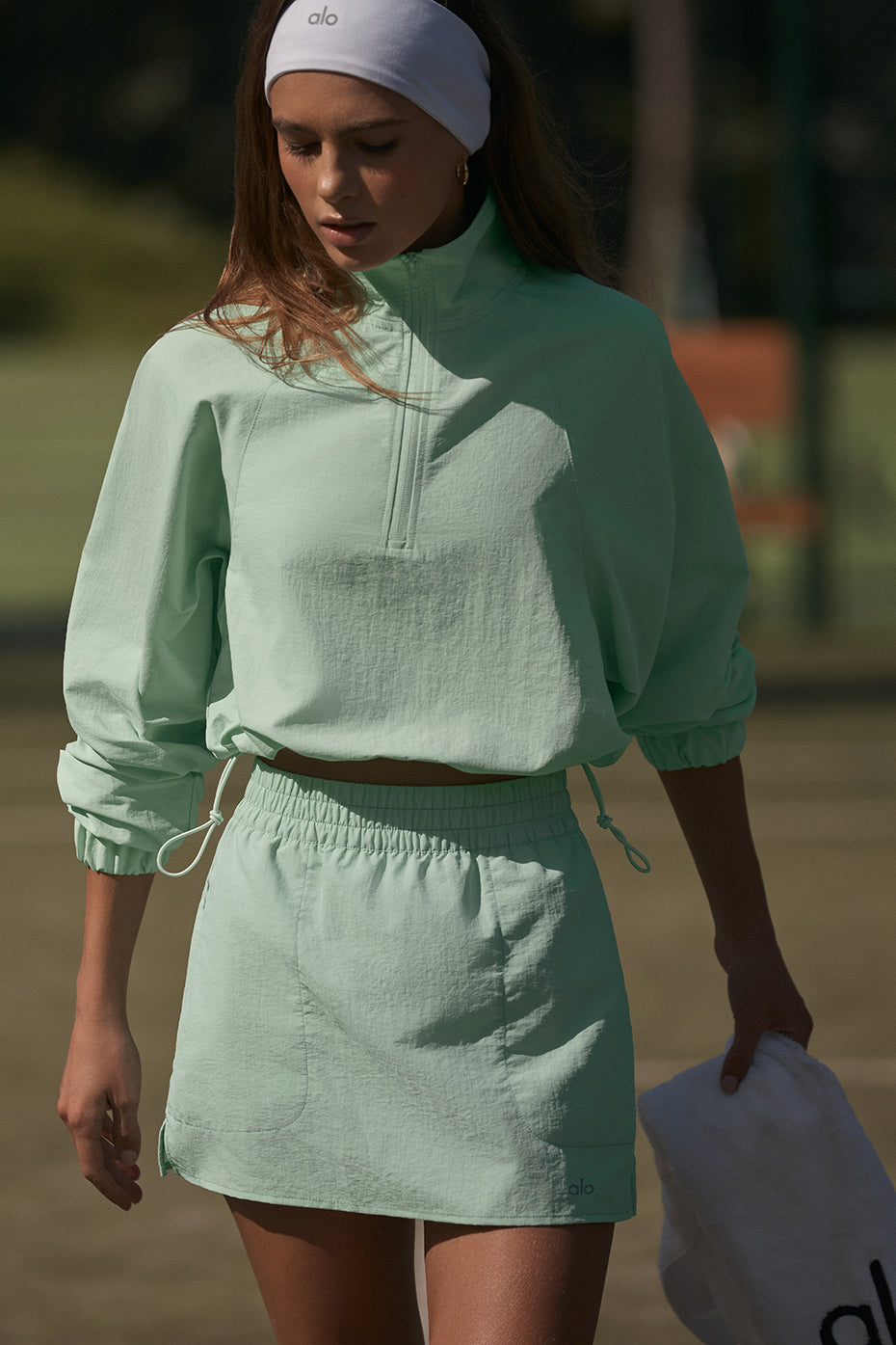 Alumni Tennis Skirt - Spearmint
