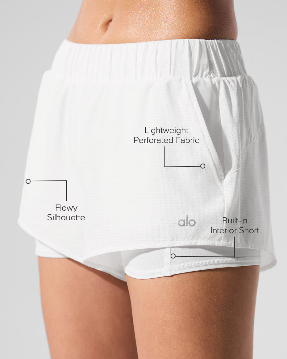 Sport Star Short - White