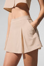 Dreamscape Tennis Skirt - Macadamia