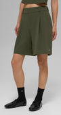 High-Waist Dreamscape Short - Green Olive