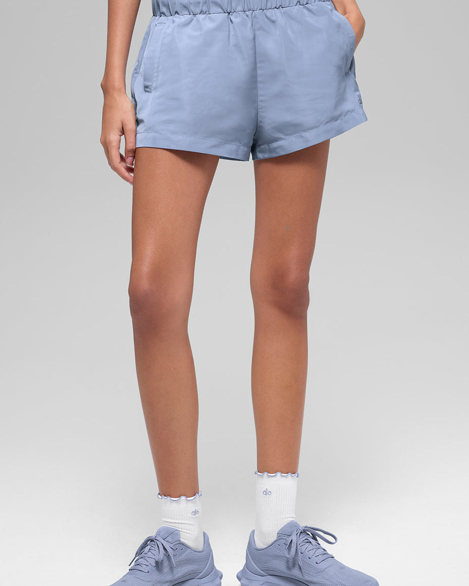 High-Waist Socialite Short - Winter Frost