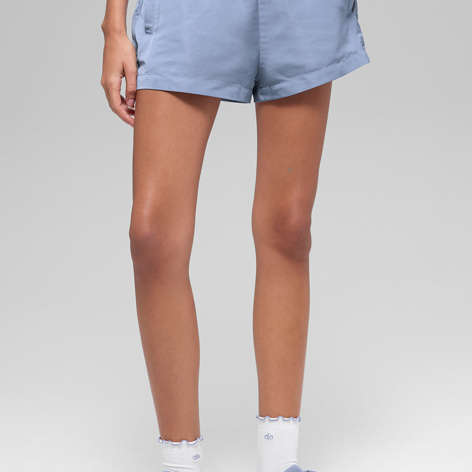 High-Waist Socialite Short - Winter Frost