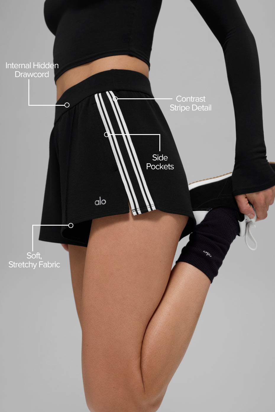 Track Star Short - Black
