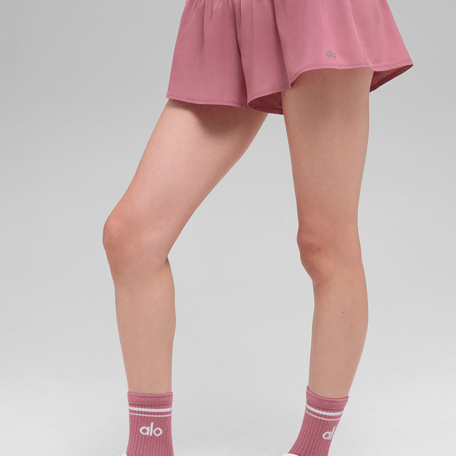 V-Cute Running Short - Pink Wild Rose