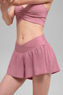 V-Cute Running Short - Pink Wild Rose