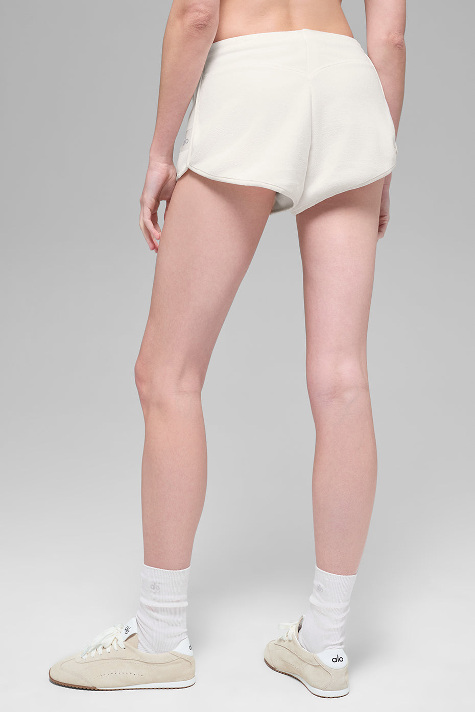 Polar Fleece Retreat Short - Ivory