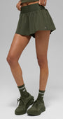 Victory Running Short - Green Olive