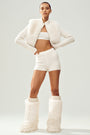 Cashmere High-Waist Embrace Short - Ivory