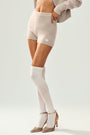 Cashmere High-Waist Embrace Short - Oat Heather