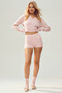 Cashmere High-Waist Embrace Short - Frosted Pink