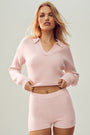 Cashmere High-Waist Embrace Short - Frosted Pink